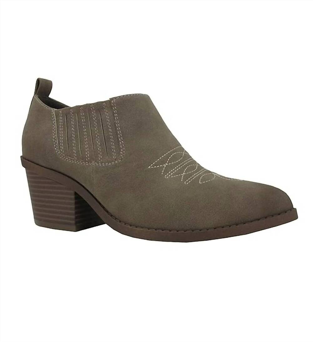 NEW JELLYPOP women's nethera ankle boots in taupe